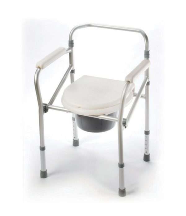 Aluminum Folding Commode